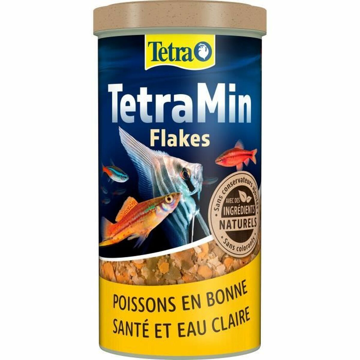 Comida para peces de acuarios
