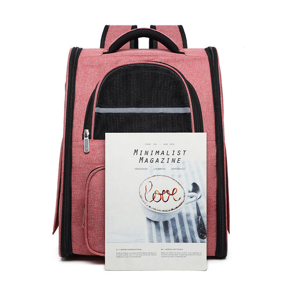 MOCHILA PARA MASCOTAS, BOLSA PORTÁTIL PARA MASCOTAS, MOCHILA TRANSPIRABLE PARA GATOS, MOCHILA PARA PERROS, MOCHILA PARA MASCOTAS