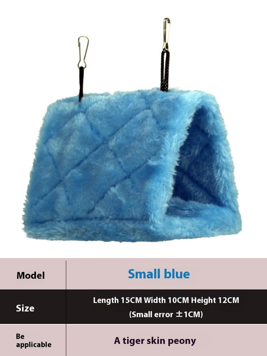 HAMACA NIDO PARA PÁJAROS CON AISLAMIENTO TÉRMICO UNIVERSAL PARA LAS CUATRO ESTACIONES