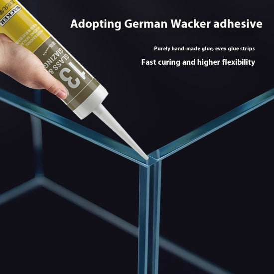 ACUARIO DE VIDRIO TRANSPARENTE PARA HOGAR Y ESCRITORIO