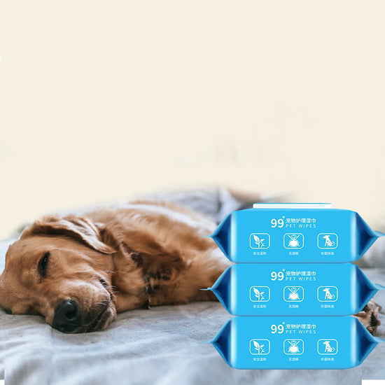 TOALLITAS PARA MASCOTAS, PERROS Y GATOS, PARA ELIMINAR LÁGRIMAS, SUMINISTROS PARA MASCOTAS